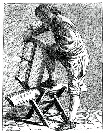 Řezák dřeva, 1737-1742. od Bouchardon