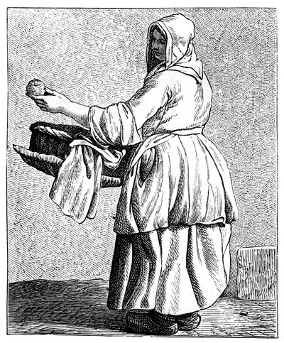 Pečená jablka!, 1737-1742. od Bouchardon