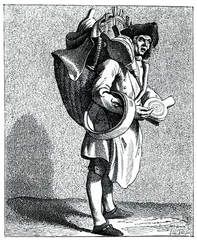 Měchy nebo vědra k opravě!, 1737-1742. od Bouchardon