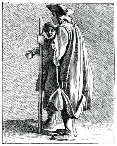 Slepý muž z Quinze-Vingts, 1737-1742. od Bouchardon