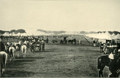 Tábor místokrálů na císařském shromáždění, leden 1877, 1901. od Bourne and Shepherd