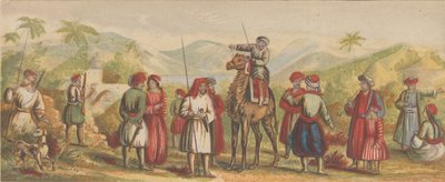 Orientální scény od Bradshaw and Blacklock