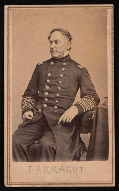 Portrét Davida Glasgowa Farraguta 1801-1870, před rokem 1870. od Brady