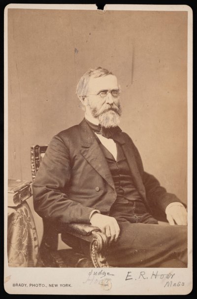Portrét Ebenezer Rockwood Hoar 1816-1895, před rokem 1895. od Brady