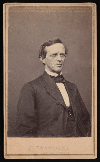 Portrét Lymana Trumbulla 1813-1896, mezi 1864 a 1868. od Brady