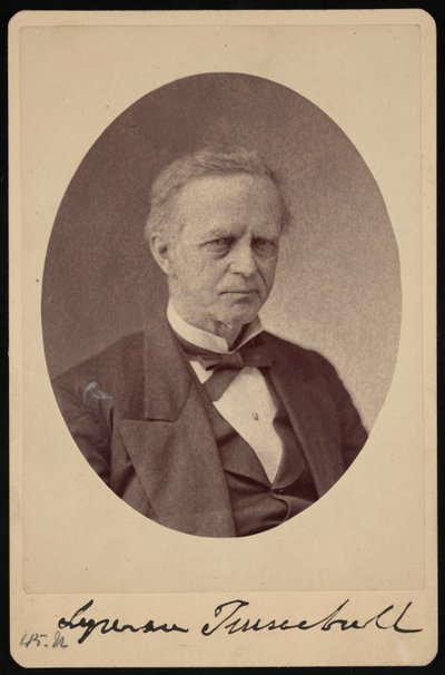 Portrét Lymana Trumbulla 1813-1896, mezi 1868 a 1881. od Brady