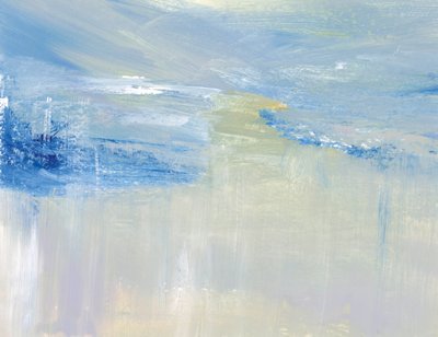 Abstraktní motiv klidného oceánu od Breanna Megan Studio