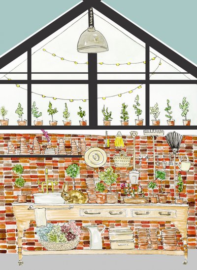 Venkovská zahradní kůlna od Breanna Megan Studio