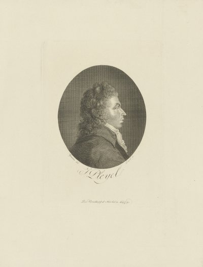 Portrét skladatele Ignace Pleyela 1757-1831, c. 1800. od Breitkopf and Härtel