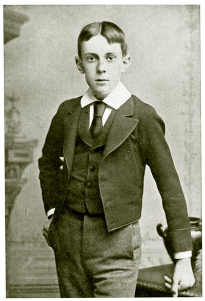 Aubrey Beardsley, ve věku 13 let od British Photographer