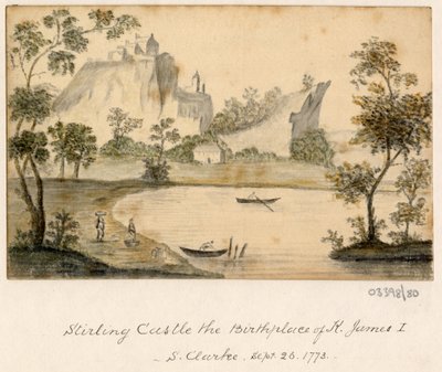 Série skic, pohledy ve Velké Británii, kontinentu a Americe 1772-1778 (akvarel) od British School