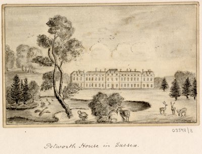 Série náčrtů, pohledy ve Velké Británii, kontinentu a Americe 1772-1778 (kresba) od British School