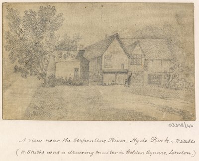 Série skic, pohledy ve Velké Británii, kontinentu a Americe 1772-1778 (akvarel) od British School