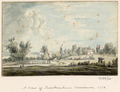 Série skic, pohledy ve Velké Británii, kontinentu a Americe 1772-1778 (akvarel) od British School