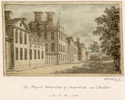 Série skic, pohledy ve Velké Británii, kontinentu a Americe 1772-1778 (akvarel) od British School