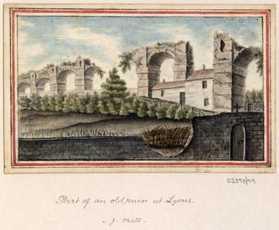 Série skic, pohledy ve Velké Británii, kontinentu a Americe 1772-1778 (akvarel) od British School