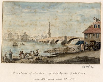 Série skic, pohledy ve Velké Británii, kontinentu a Americe 1772-1778 (akvarel) od British School