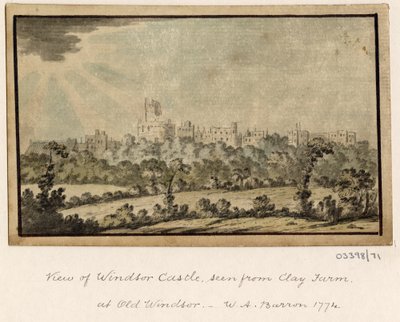 Série skic, pohledy ve Velké Británii, kontinentu a Americe 1772-1778 (akvarel) od British School