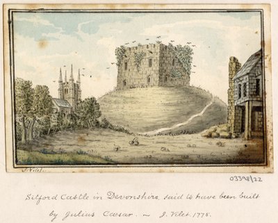 Série skic, pohledy ve Velké Británii, kontinentu a Americe 1772-1778 (akvarel) od British School