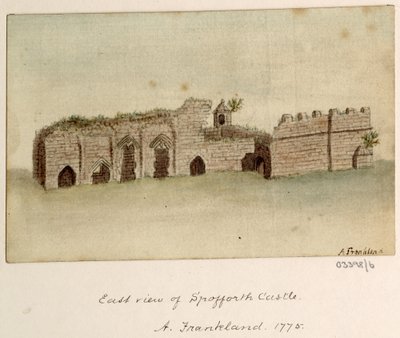 Série skic, pohledy ve Velké Británii, kontinentu a Americe 1772-1778 (akvarel) od British School