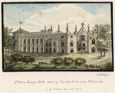 Série skic, pohledy ve Velké Británii, kontinentu a Americe 1772-1778 (akvarel) od British School