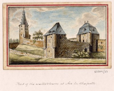 Série skic, pohledy ve Velké Británii, kontinentu a Americe 1772-1778 (akvarel) od British School