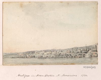 Série skic, pohledy ve Velké Británii, kontinentu a Americe 1772-1778 (akvarel) od British School