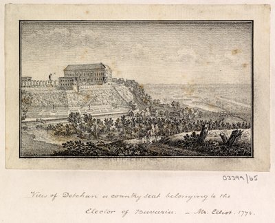 Série náčrtů, pohledy ve Velké Británii, kontinentu a Americe 1772-1778 (kresba) od British School