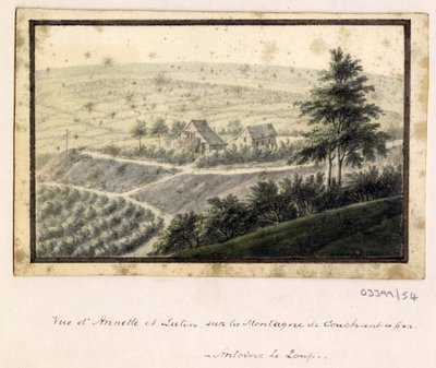 Série skic, pohledy ve Velké Británii, kontinentu a Americe 1772-1778 (akvarel) od British School