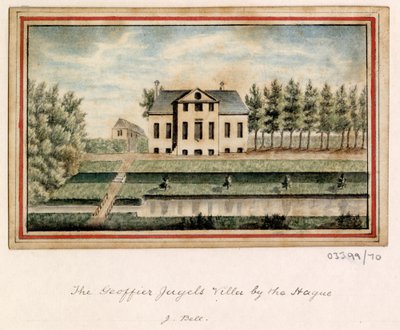 Série skic, pohledy ve Velké Británii, kontinentu a Americe 1772-1778 (akvarel) od British School