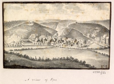 Série skic, pohledy ve Velké Británii, kontinentu a Americe 1772-1778 (akvarel) od British School