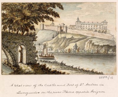 Série skic, pohledy ve Velké Británii, kontinentu a Americe 1772-1778 (akvarel) od British School