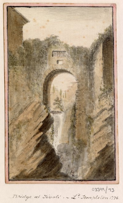 Série skic, pohledy ve Velké Británii, kontinentu a Americe 1772-1778 (akvarel) od British School
