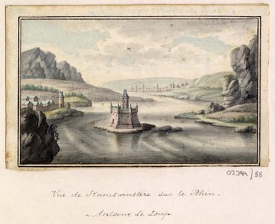 Série skic, pohledy ve Velké Británii, kontinentu a Americe 1772-1778 (akvarel) od British School