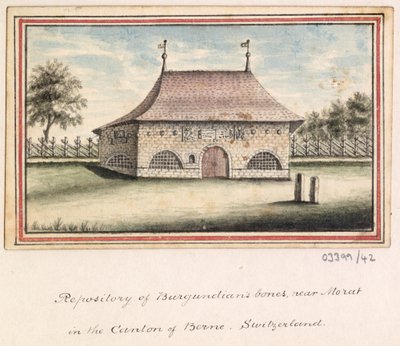 Série skic, pohledy ve Velké Británii, kontinentu a Americe 1772-1778 (akvarel) od British School