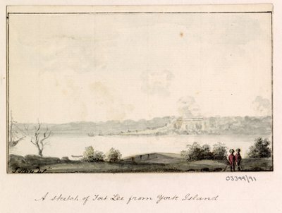 Série skic, pohledy ve Velké Británii, kontinentu a Americe 1772-1778 (akvarel) od British School