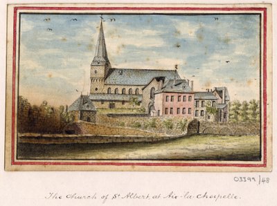 Série skic, pohledy ve Velké Británii, kontinentu a Americe 1772-1778 (akvarel) od British School
