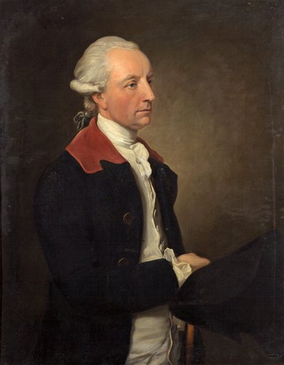 Admirál Lord Rodney, kolem roku 1768 od British School