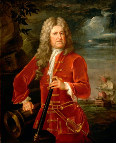 Admirál Nicholas Haddock (1686-1746), asi 1742-43 (olej na plátně) od British School