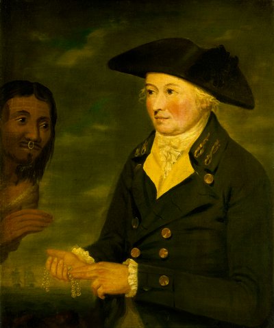 Kapitán Nathaniel Portlock (1747-1817), asi 1788 (olej na plátně) od British School