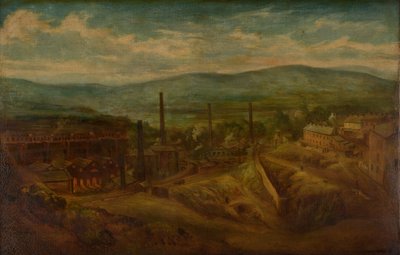 Železárny Cyfarthfa od British School