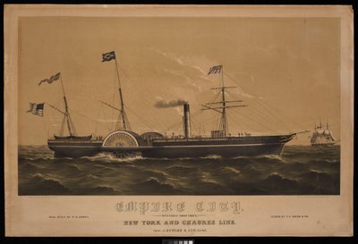 Empire City... New York a Chagres Line od British School