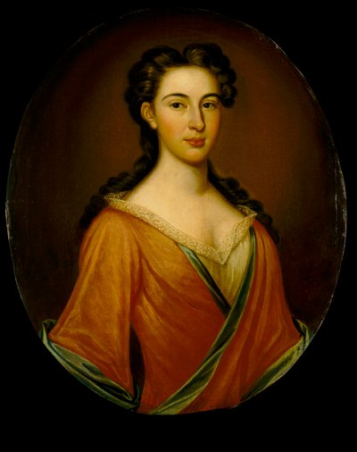 Paní Edmund Nelson (1698-1789), asi 1720 (olej na plátně) od British School