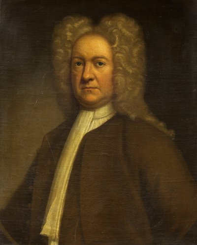 Portrét muže, cca 1750 (olej na plátně) od British School