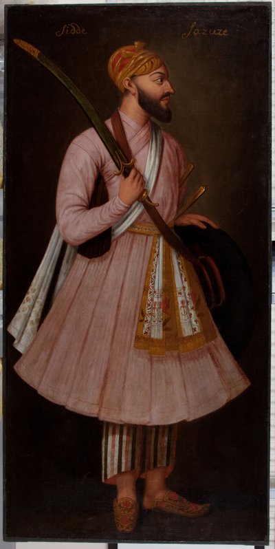 Sidde Sazuze (olej na plátně) od British School