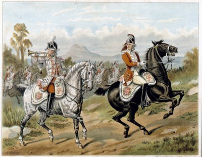 The 17th Light Dragoons (New Lancers), v Americe 1775 – v „“Harper