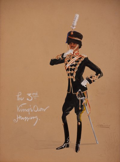 3. královi vlastní husaři od British School