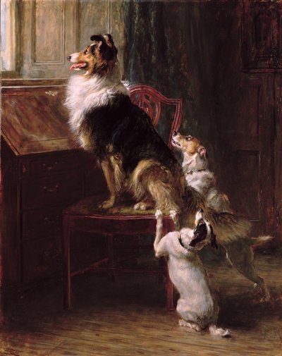 A Reserved Seat, 1901 od Briton Riviere