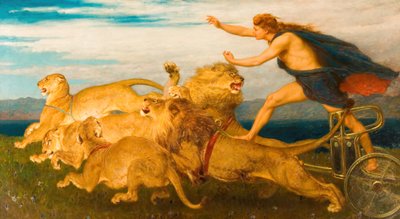 Phoebus Apollo, 1895-8. od Briton Riviere
