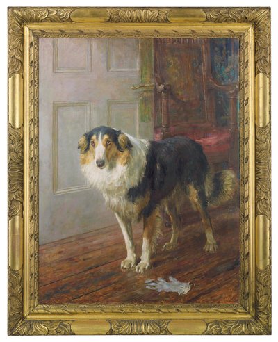 Rukavice, 1913 od Briton Riviere